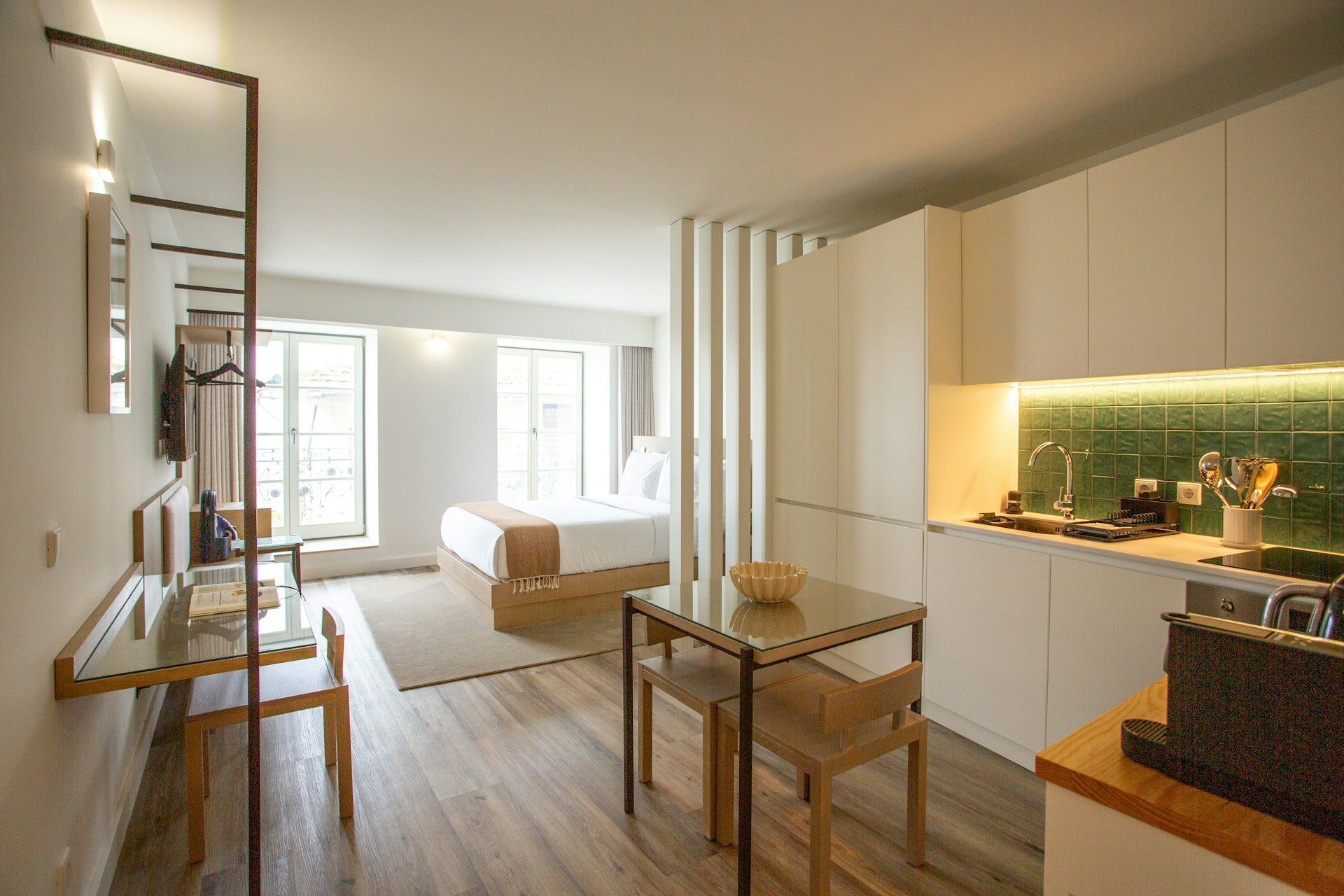 smart studio apartment layout