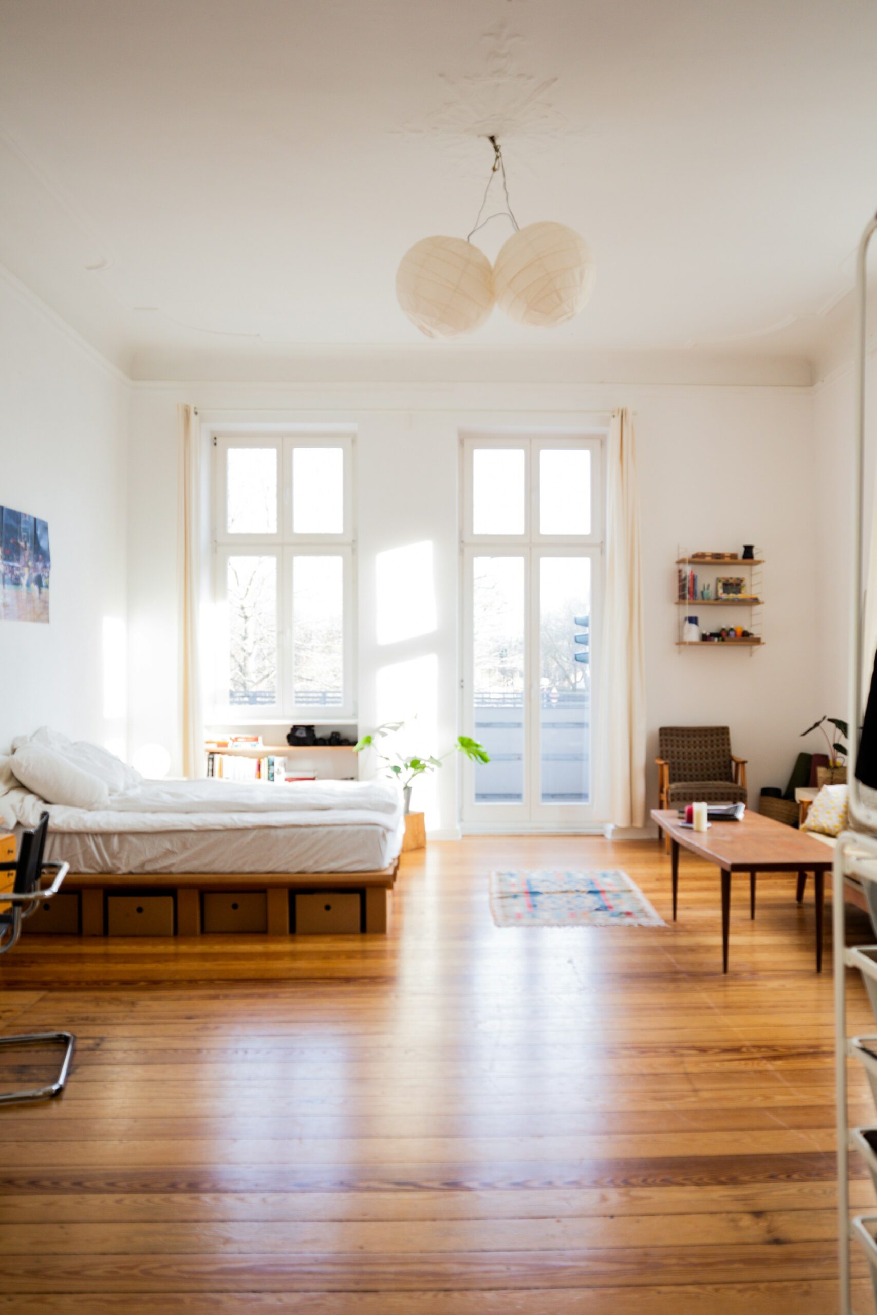studio apartment layout