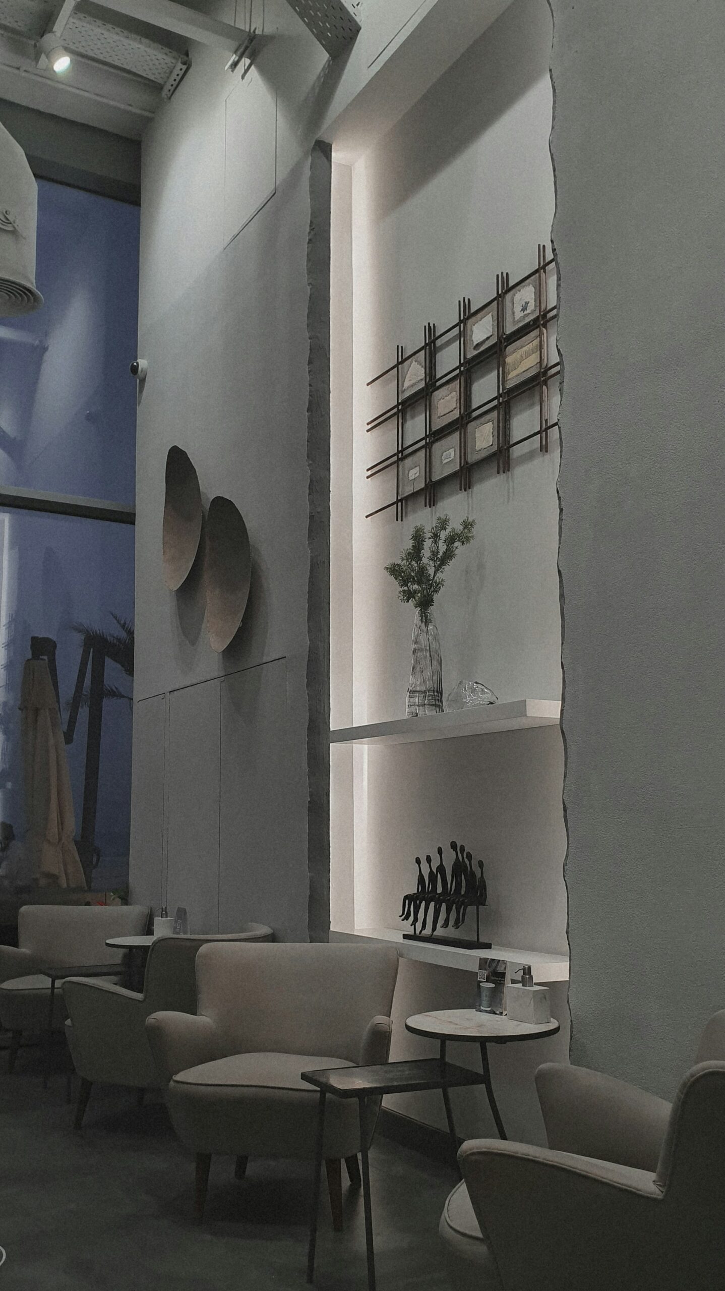 stylish studio apartment decorated like a boutique hotel